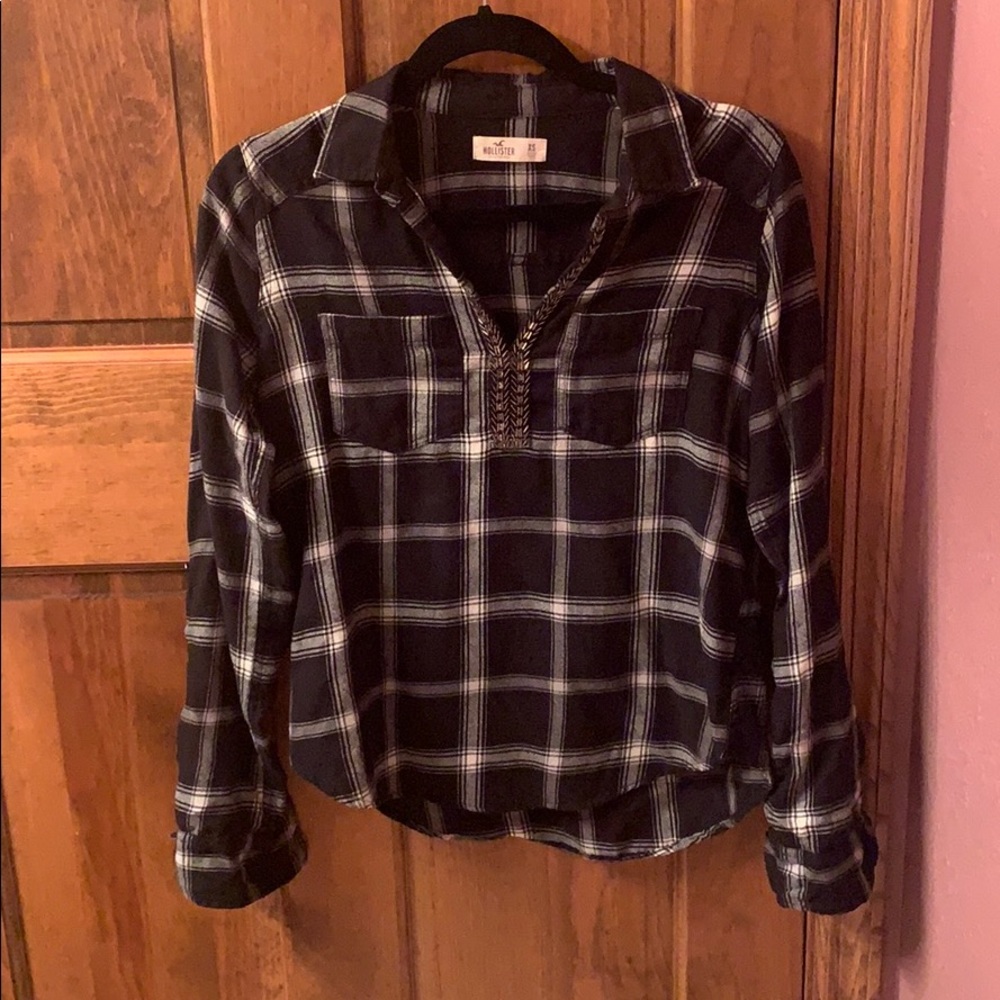 Hollister flannel shirt